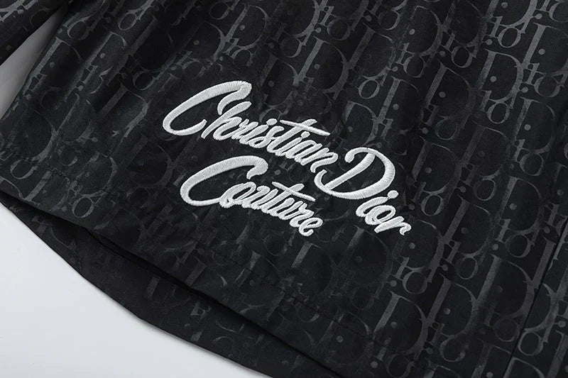 250313 New high quality full embroidered shorts