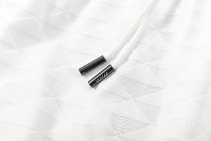 250313 New high quality jacquard metal label shorts