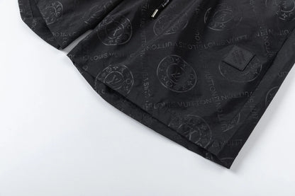 250313 New high quality full embroidered shorts