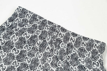 250313 New fashion gradient full print shorts