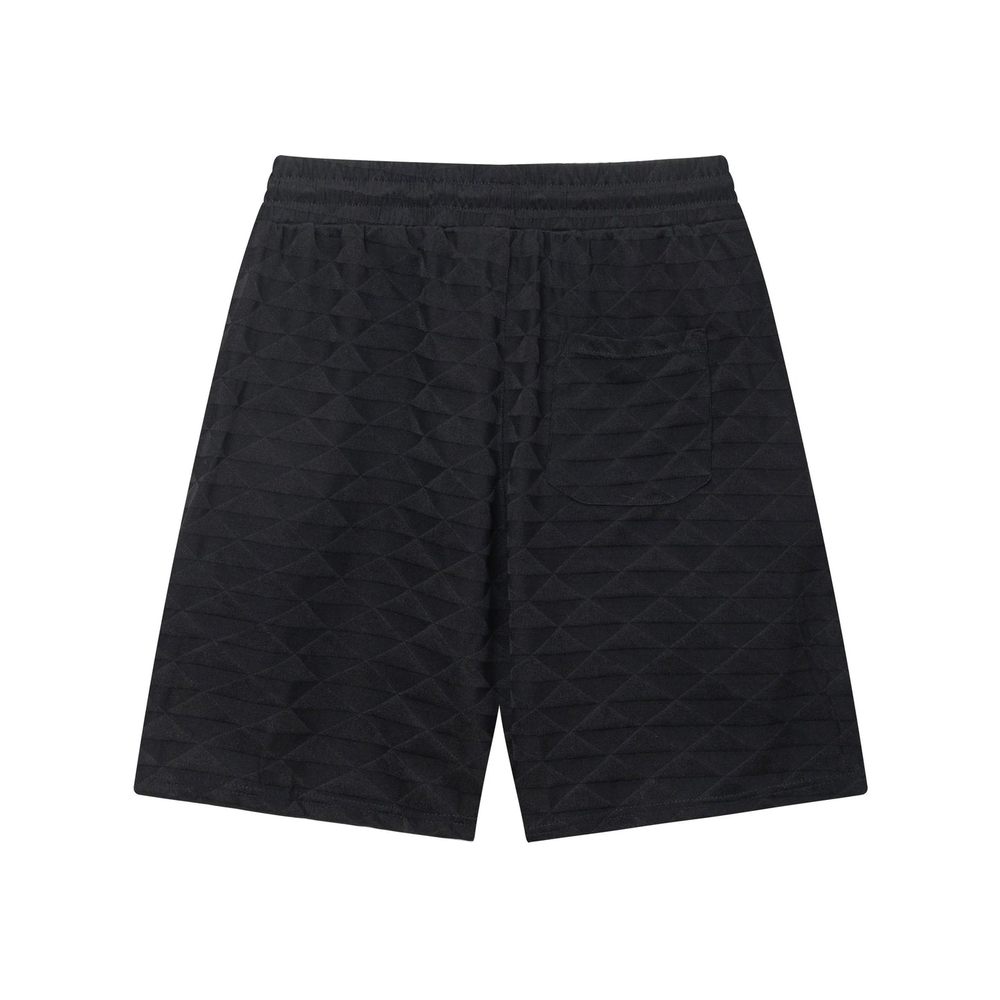 250313 New high quality jacquard metal label shorts