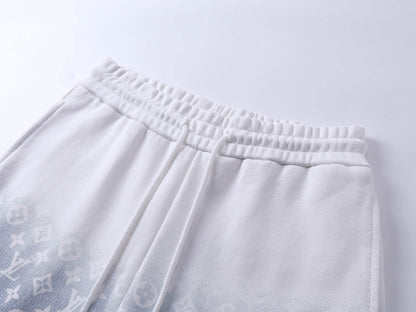 250212 Classic gradient printed cotton shorts