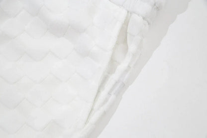 1211 New plaid jacquard towel shorts