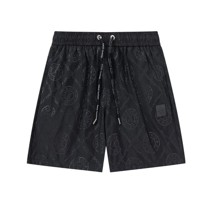 250313 New high quality full embroidered shorts