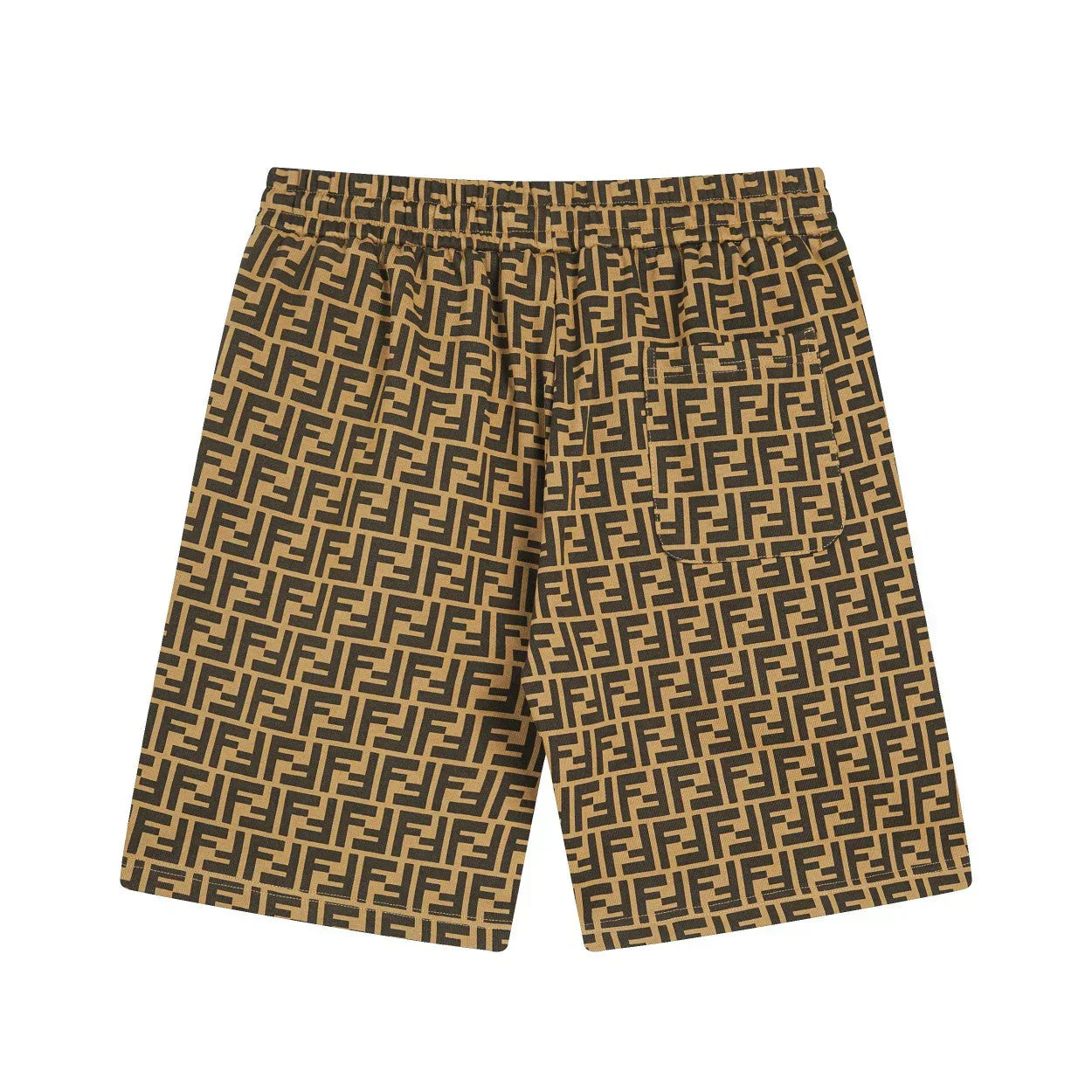 250212 High quality classic print knit shorts