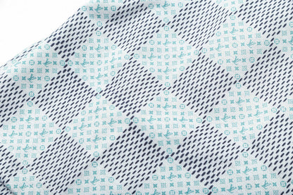 250313 New high quality knitted jacquard full print shorts