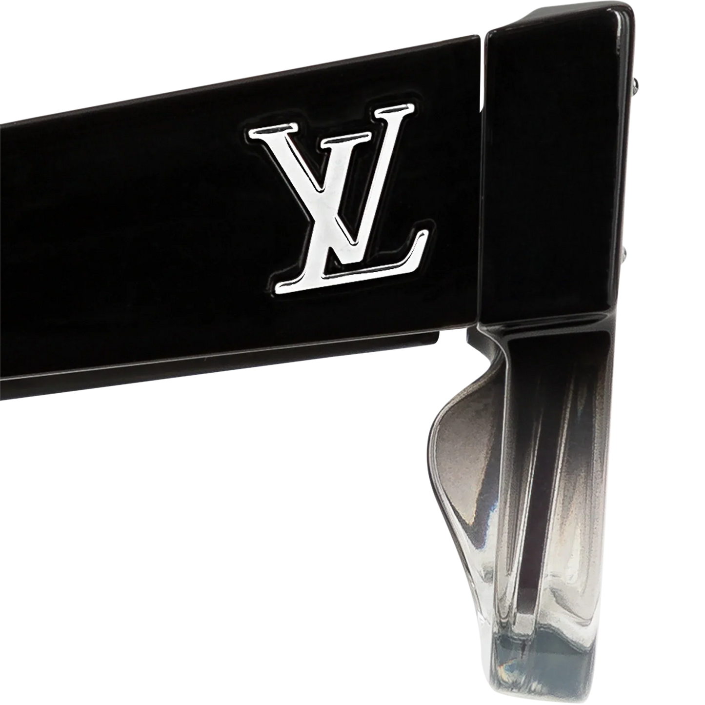 Hot Gradient Black Square Sunglasses