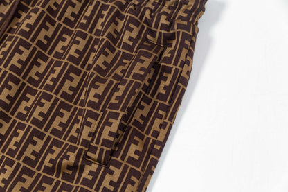 250313 New high quality jacquard print shorts