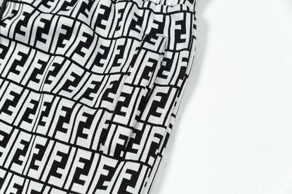 250313 New high quality jacquard print shorts