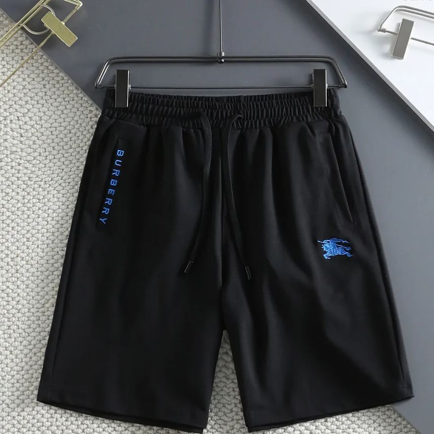 Black and white trendy shorts