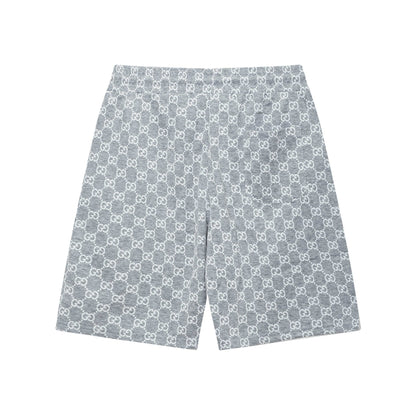 250313 New high quality knitted jacquard full print shorts