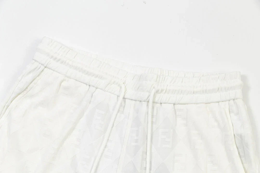 250218 New diamond textured towel knit shorts
