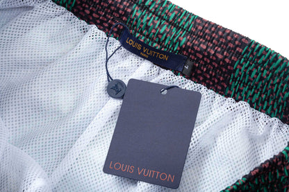 250313 New classic chequered print shorts