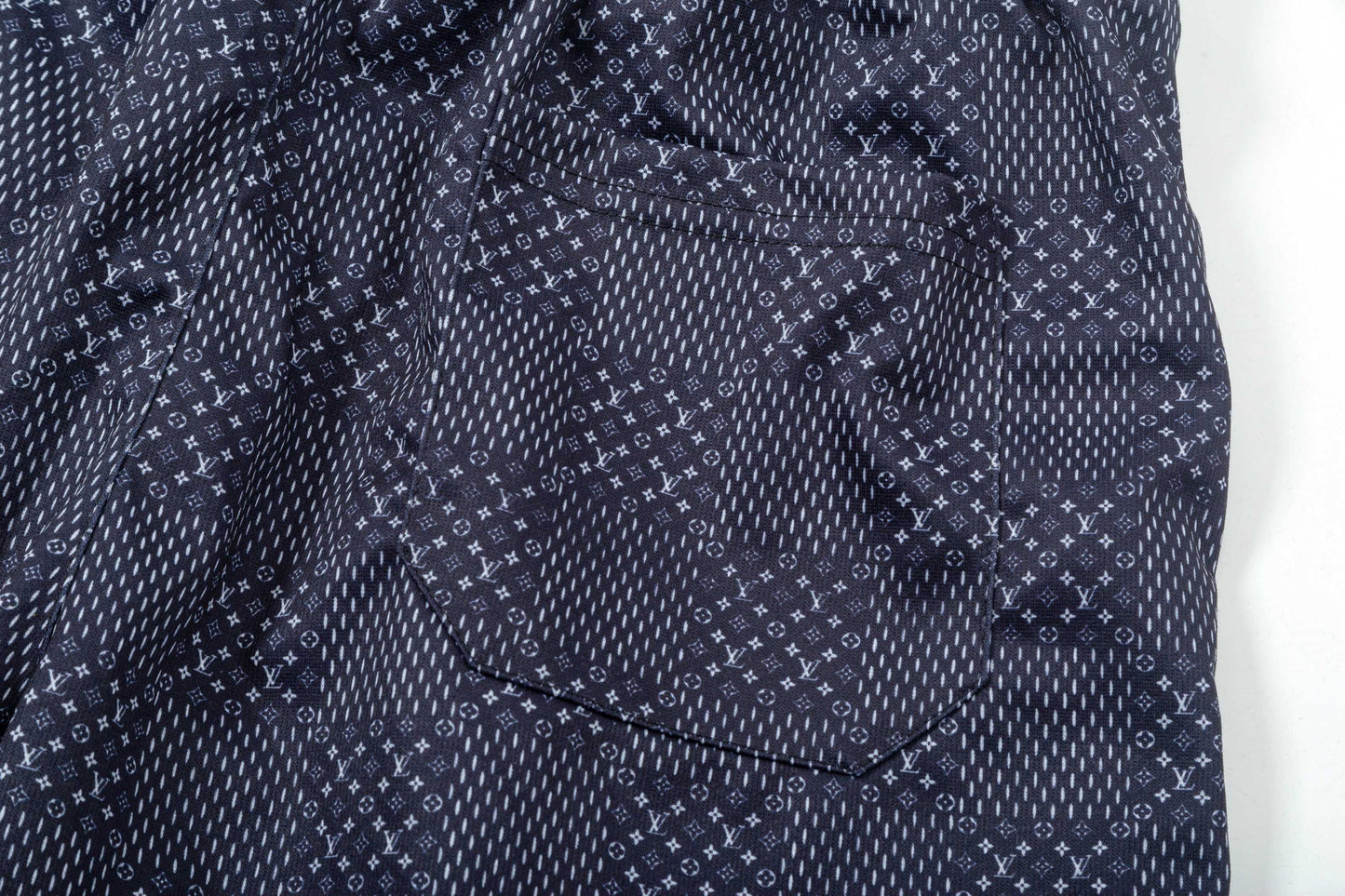 250313 New high quality knitted jacquard full print shorts