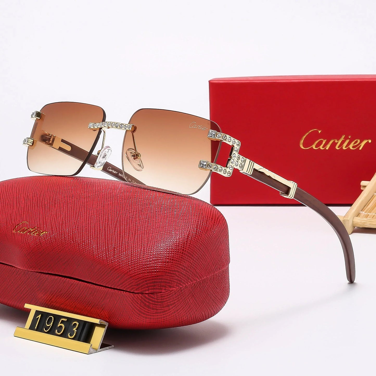 6 Colors Dimond Sunglasses—1953