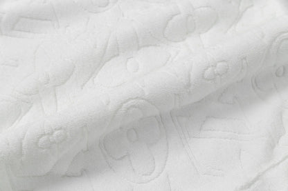 250313 New high quality dark jacquard full print shorts