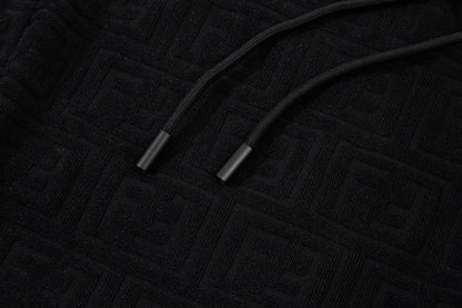 1211 New plaid jacquard towel shorts