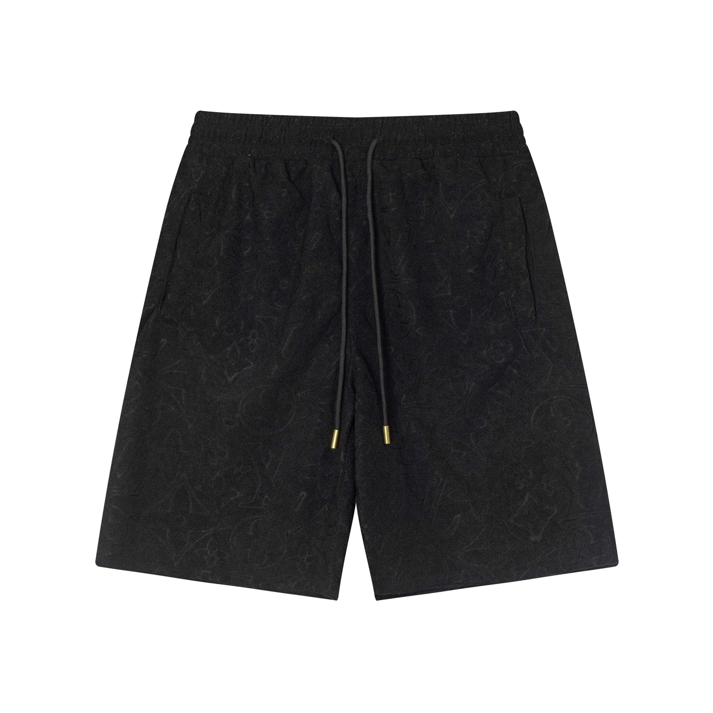 250313 New high quality dark jacquard full print shorts