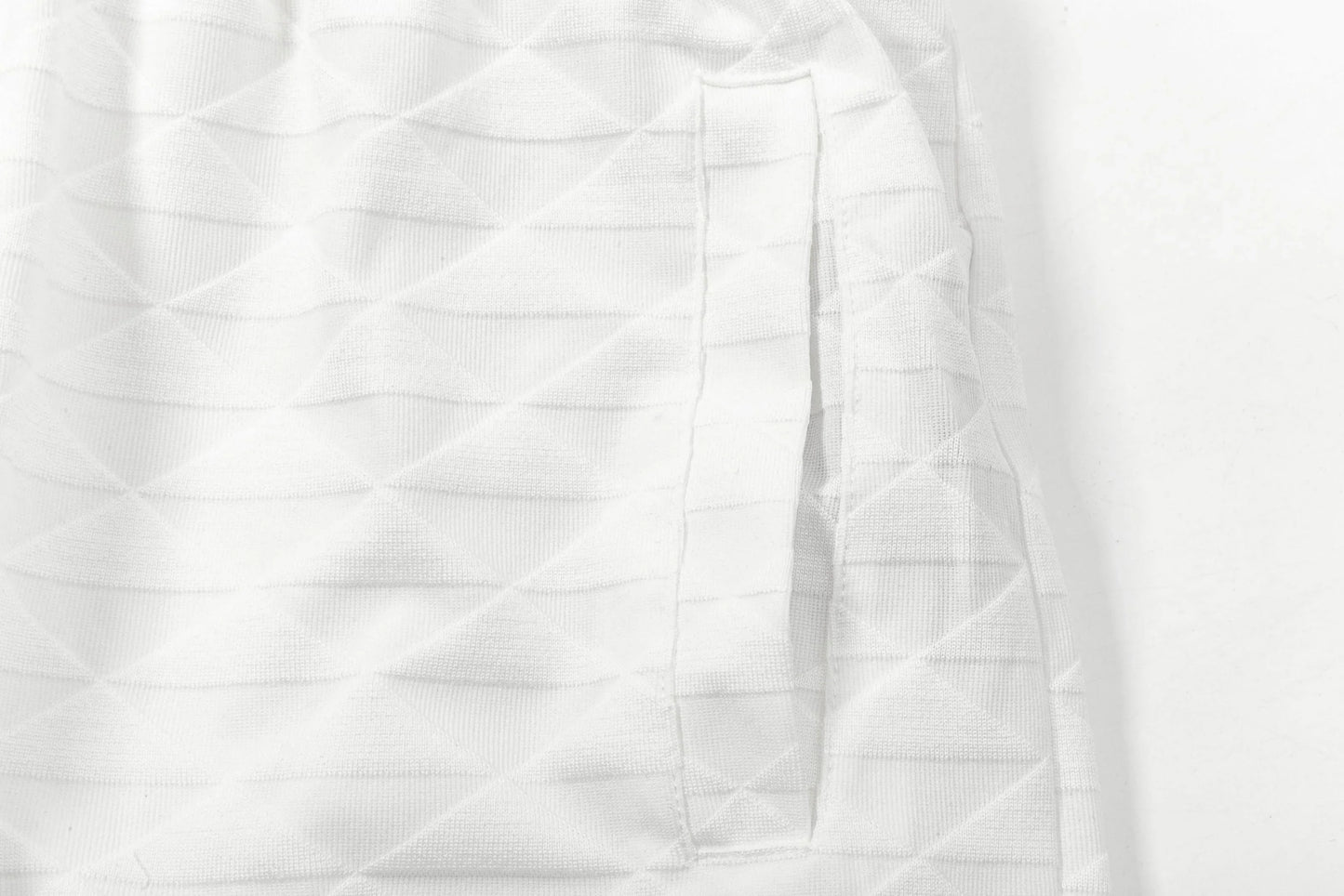 250313 New high quality jacquard metal label shorts