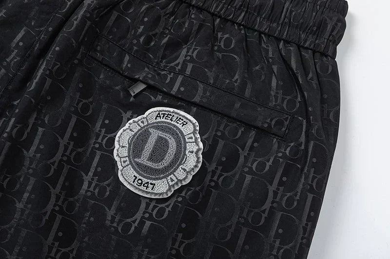 250313 New high quality full embroidered shorts