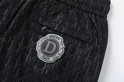 250313 New high quality full embroidered shorts