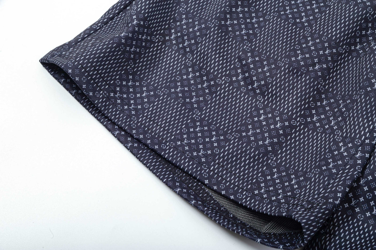 250313 New high quality knitted jacquard full print shorts