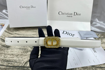 6 Colors CD rhinestone plain belt