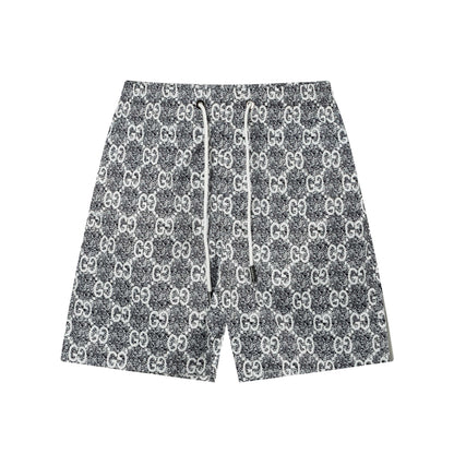 250313 New fashion gradient full print shorts