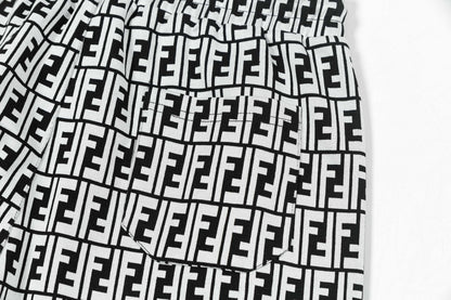 250313 New high quality jacquard print shorts