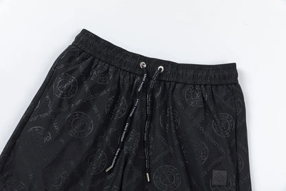 250313 New high quality full embroidered shorts