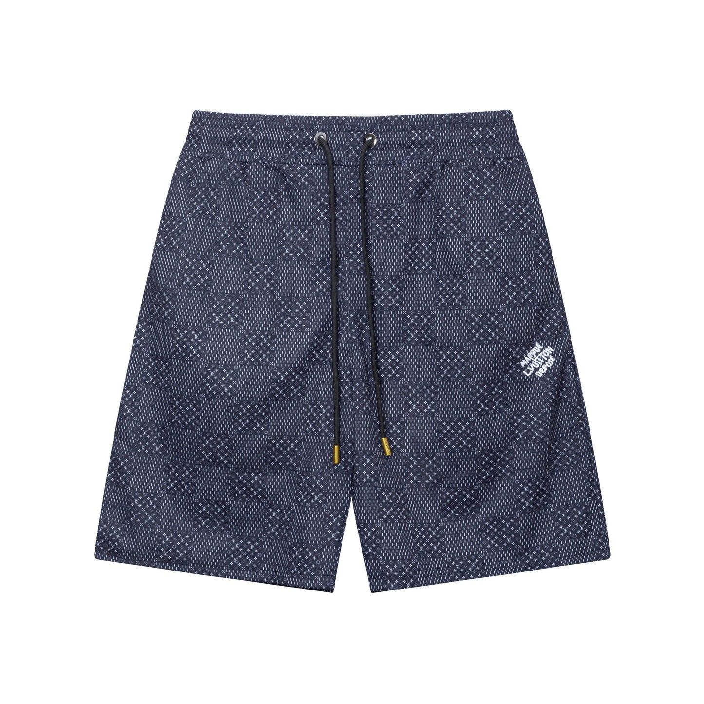 250313 New high quality knitted jacquard full print shorts