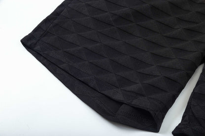 250313 New high quality jacquard metal label shorts