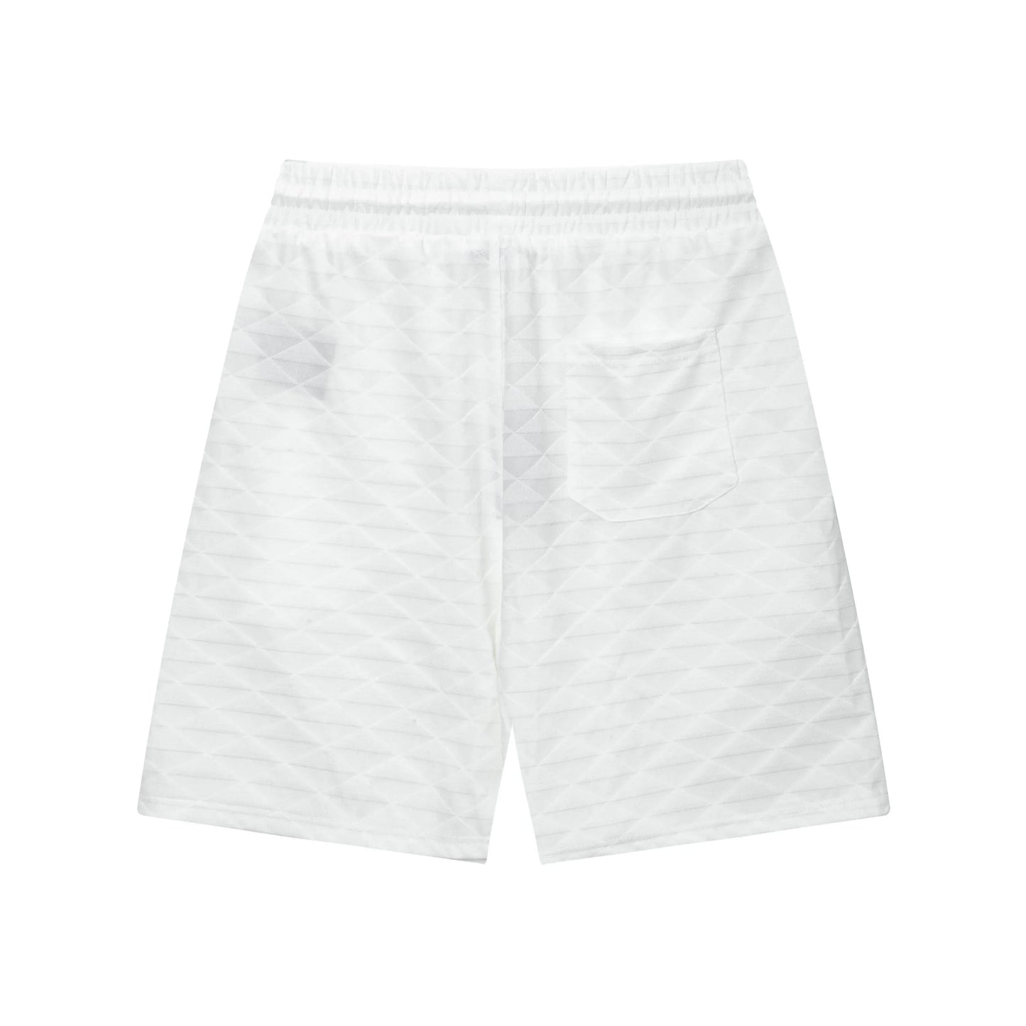 250313 New high quality jacquard metal label shorts