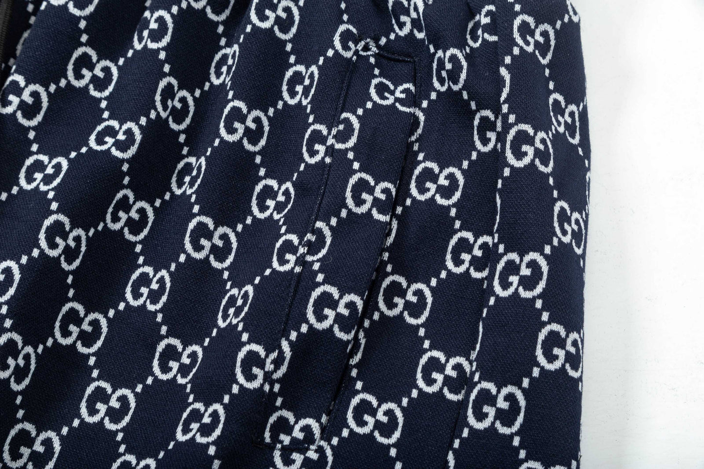 250313 New high quality knitted jacquard full print shorts