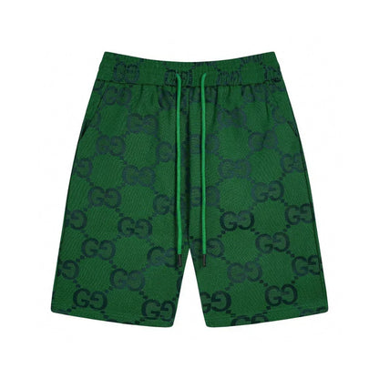 Green fluorescent shorts