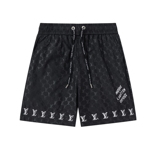 250313 New high quality full embroidered shorts