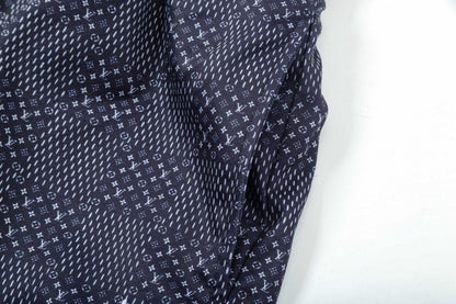 250313 New high quality knitted jacquard full print shorts