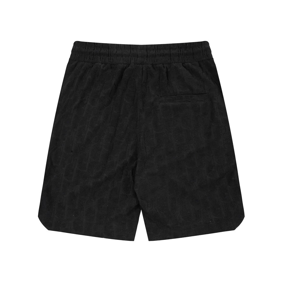 1211 New plaid jacquard towel shorts
