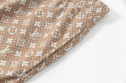 250313 New high quality jacquard print shorts