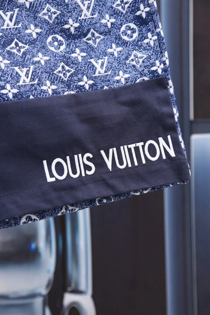 1126 New patchwork stylish casual shorts