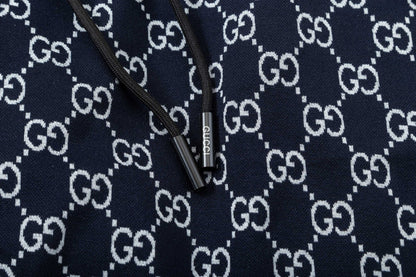 250313 New high quality knitted jacquard full print shorts