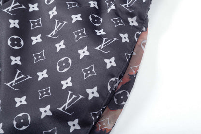 250313 New fashion gradient full print shorts