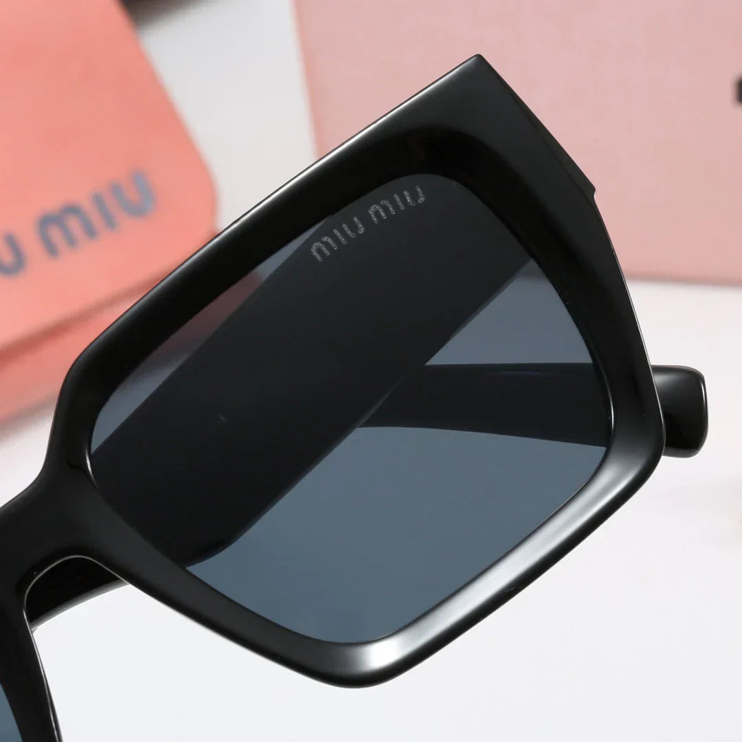 square frame universal sunglasses 4018