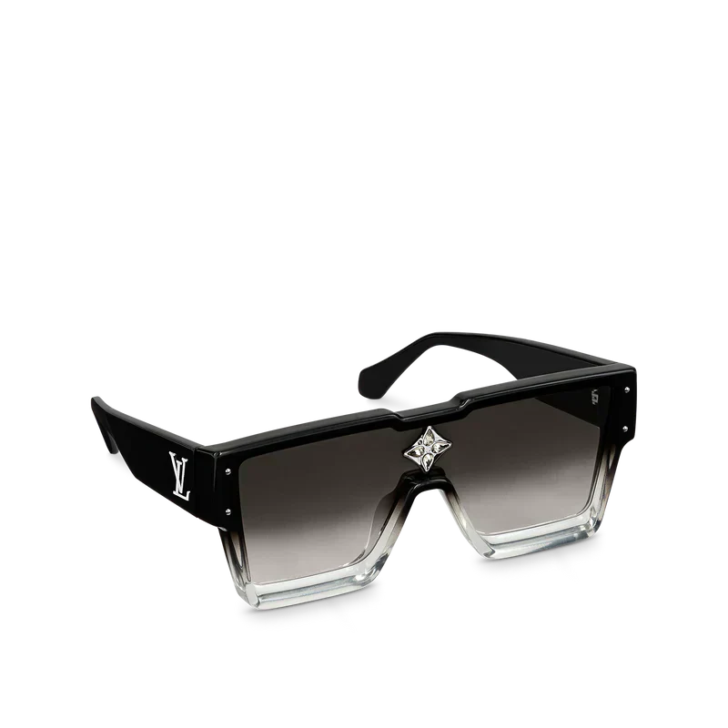 GRADIENT BLACK SQUARE SUNGLASSES 60071