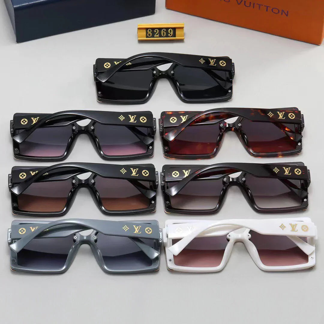 Atmospheric Advanced sense Square Sunglasses-8269
