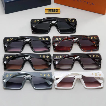 Atmospheric Advanced sense Square Sunglasses-8269