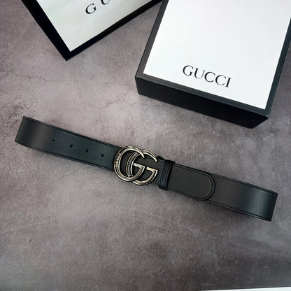 2 Colors printed letter leather belt