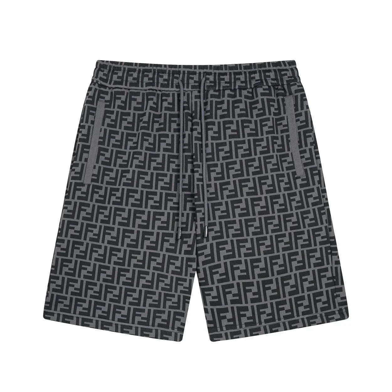 250212 High quality classic print knit shorts