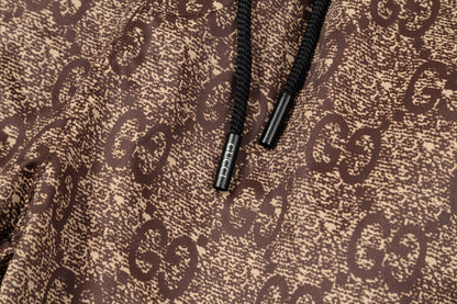 250313 New fashion gradient full print shorts