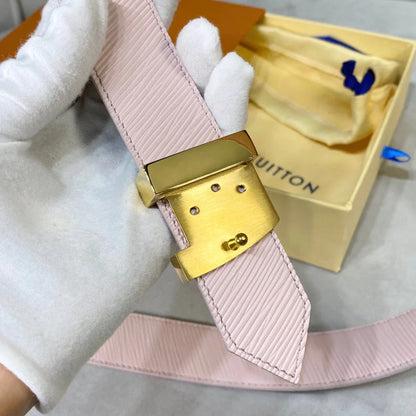 Couple style, reversible, three-color belt available, width 35mm